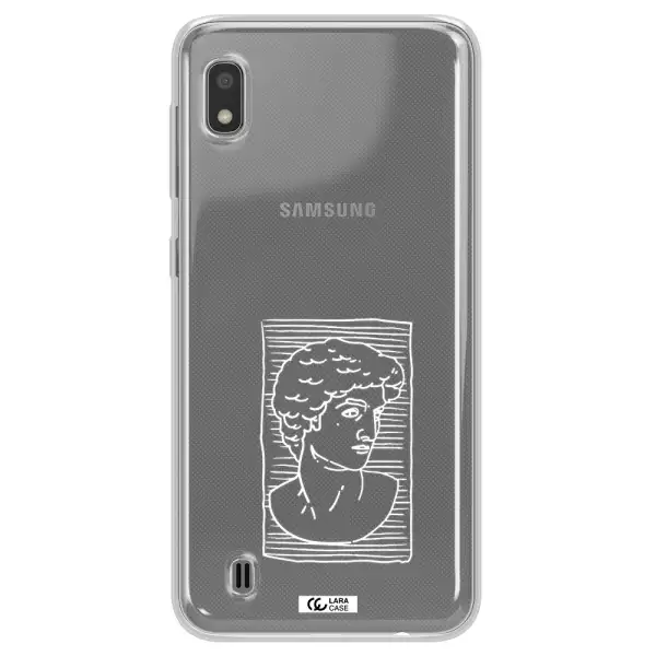David Samsung A10 Clear TPU Case