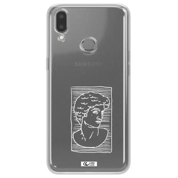David Samsung A10S Clear TPU Case