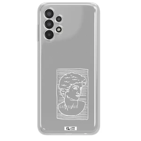 David Samsung A13 Clear TPU Case