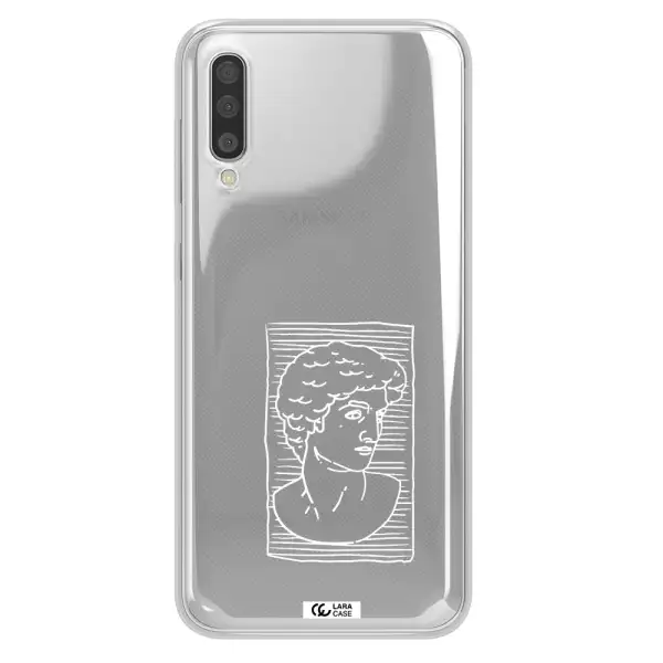 David Samsung A50S Clear Tpu Case