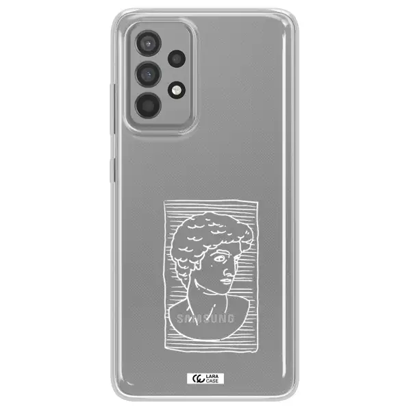 David Samsung A52 Clear TPU Case