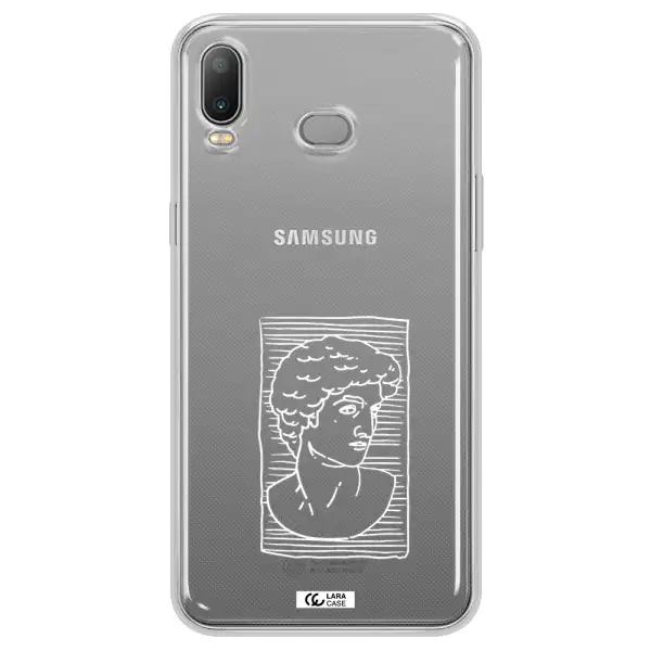 David Samsung A6S Clear TPU Case