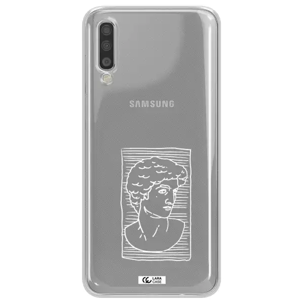 David Samsung A70 Clear TPU Case