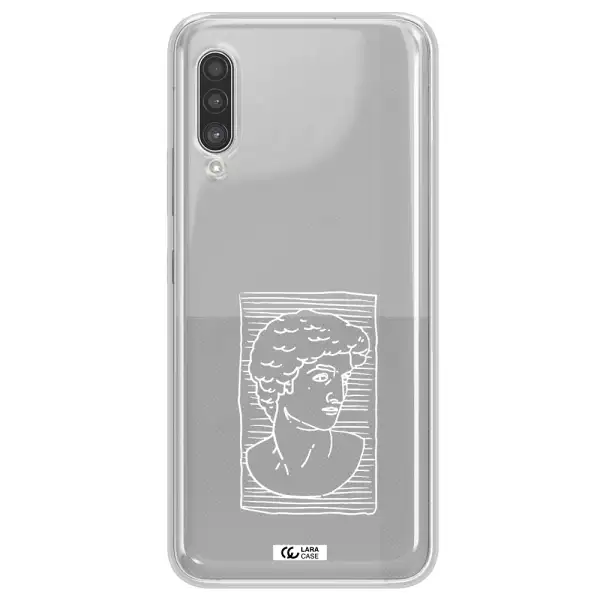 David Samsung A90 Clear TPU Case