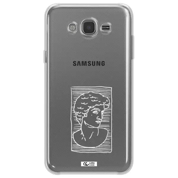 David Samsung J7 Clear TPU Case