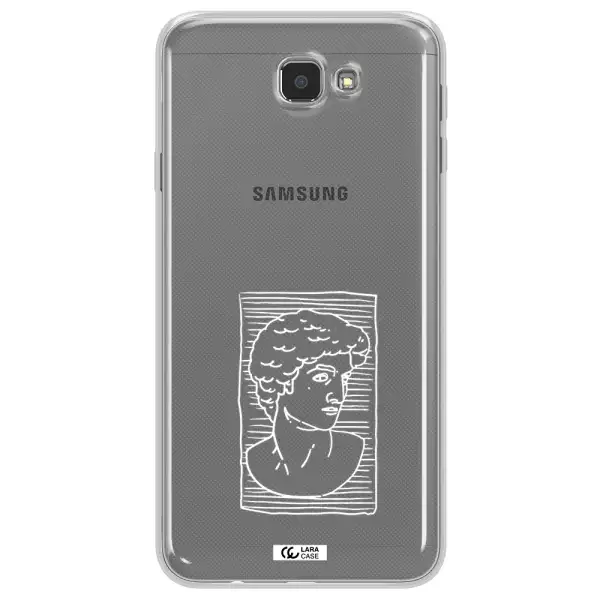 David Samsung J7 Prim Clear TPU Case