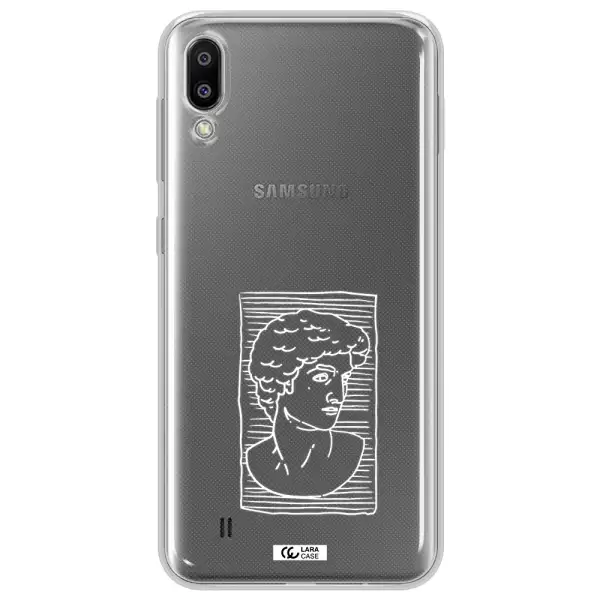 David Samsung M10 Clear TPU Case