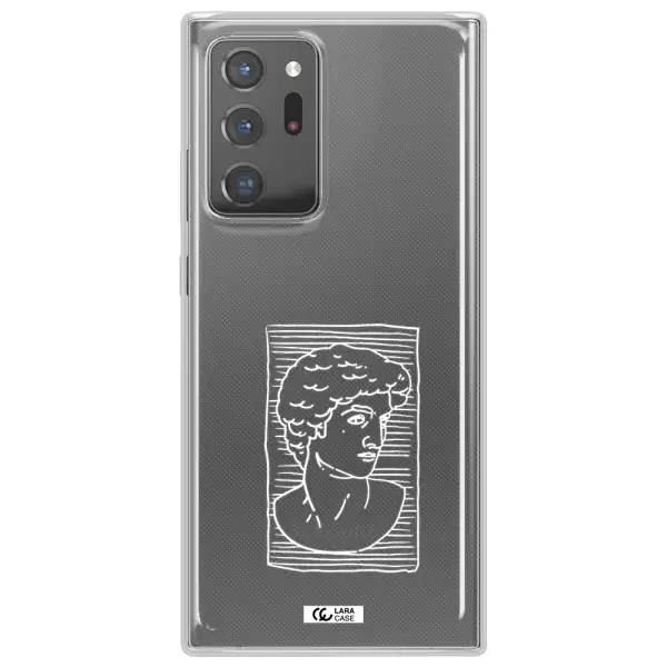 David Samsung Note 20 Ultra Clear TPU Case