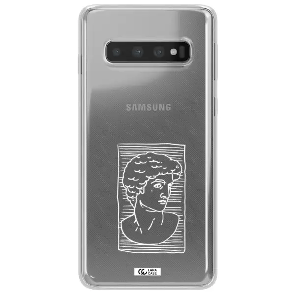 David Samsung S10 Plus Clear TPU Case