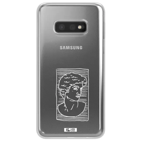 David Samsung S10e Clear TPU Case