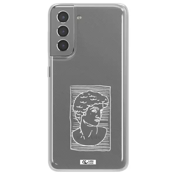 David Samsung S21 Clear TPU Case