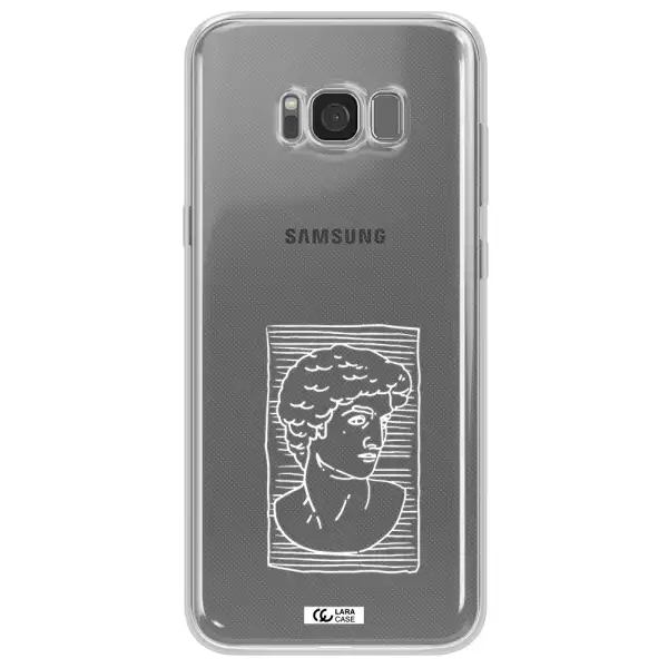 David Samsung S8 Plus Clear TPU Case