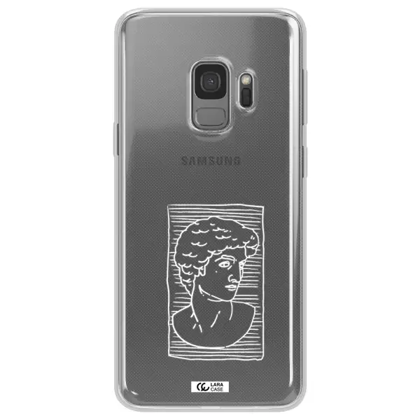 David Samsung S9 Clear TPU Case