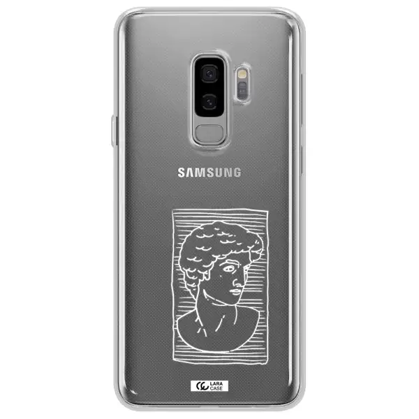 David Samsung S9 Plus Clear TPU Case