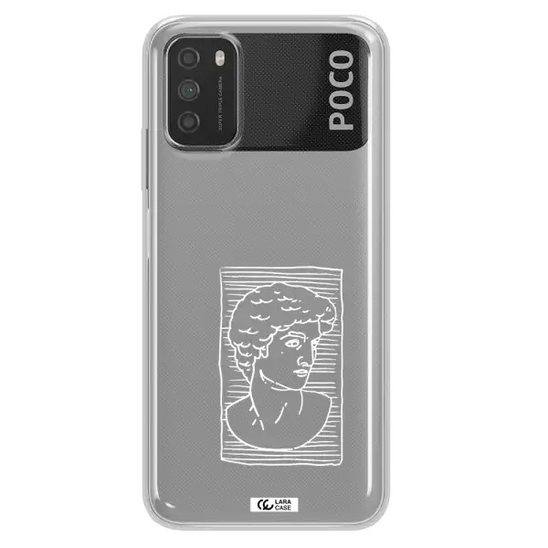 David Xiaomi Poco M3 Clear TPU Case