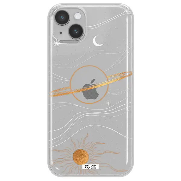 Saturn Apple iPhone 14 plus Clear TPU Case