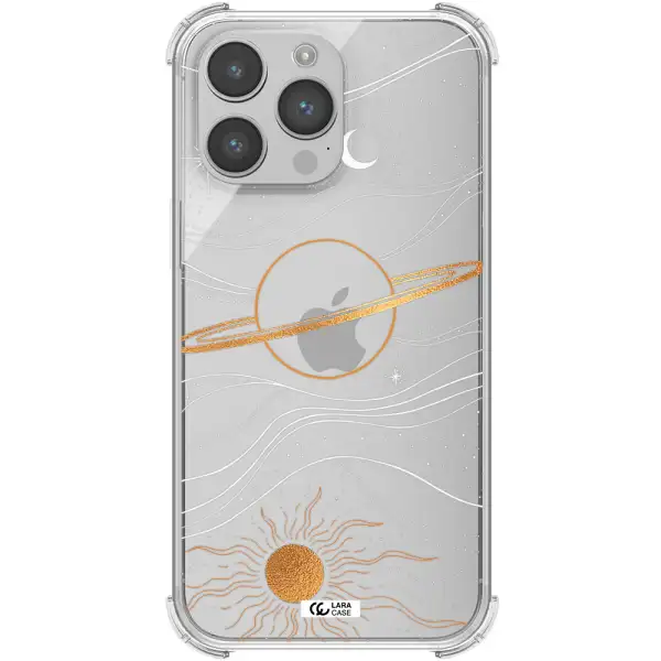 Saturn Apple iPhone 14 pro Clear PC Case