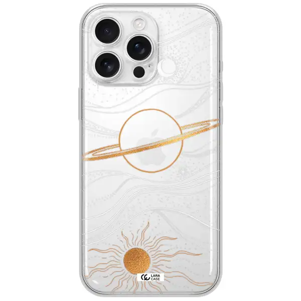 Saturn Apple Iphone 16 Pro Max Clear Tpu Case