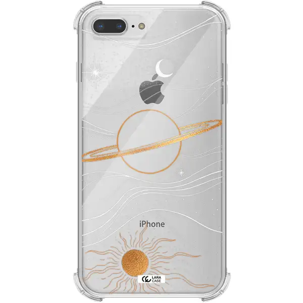 Saturn Apple iPhone 7 plus Clear PC Case
