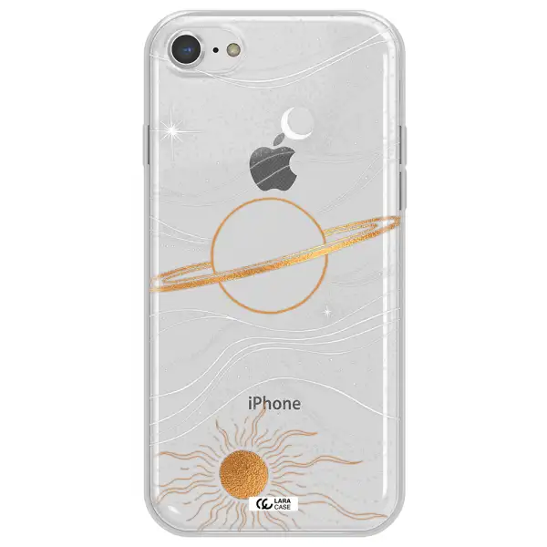 Saturn Apple iPhone 8 Clear TPU Case