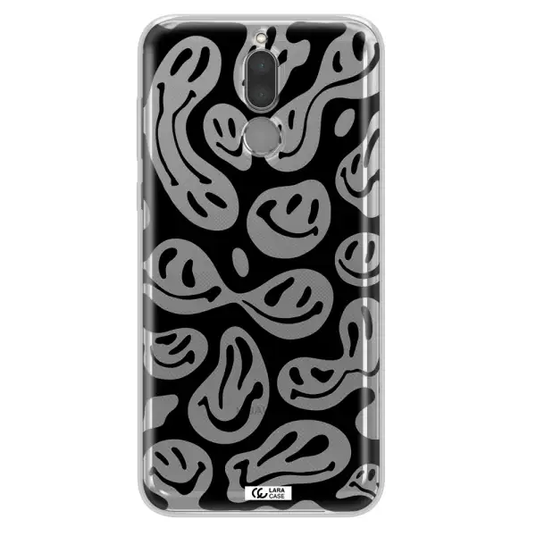 Smiley Faces Huawei Mate 10 Lite Clear TPU Case