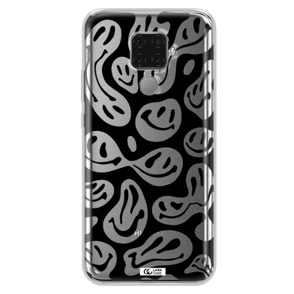 Smiley Faces Huawei Mate 30 Lite Clear TPU Case