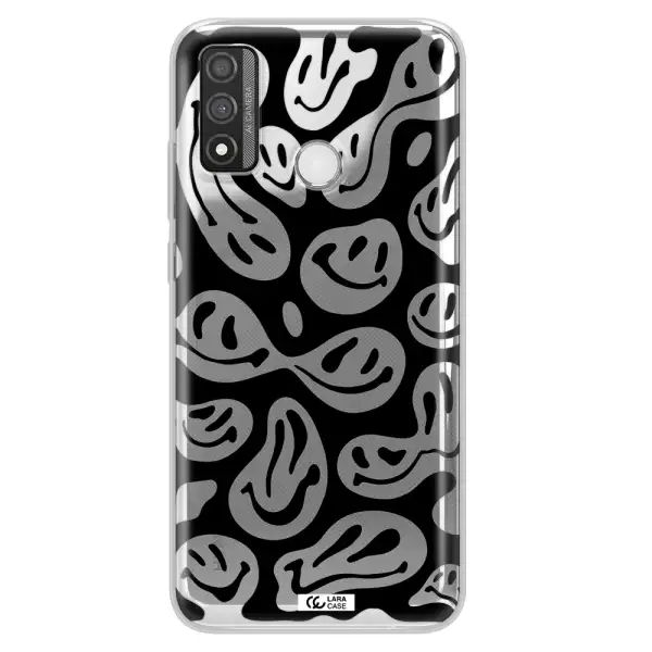 Smiley Faces Huawei P Smart 2020 Clear TPU Case