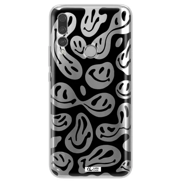 Smiley Faces Huawei Y9 Prime 2019 Clear TPU Case