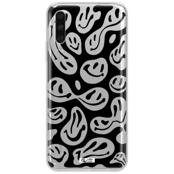 Smiley Faces Huawei Y9S Clear Tpu Case
