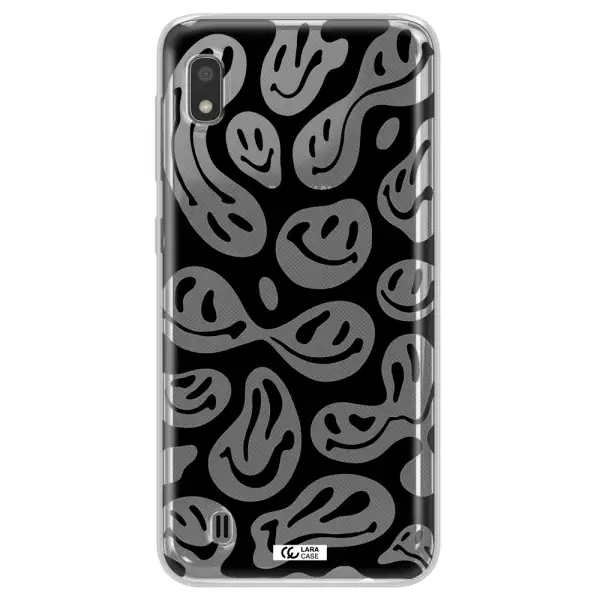 Smiley Faces Samsung A10 Clear TPU Case