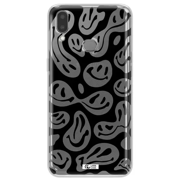 Smiley Faces Samsung A10S Clear TPU Case