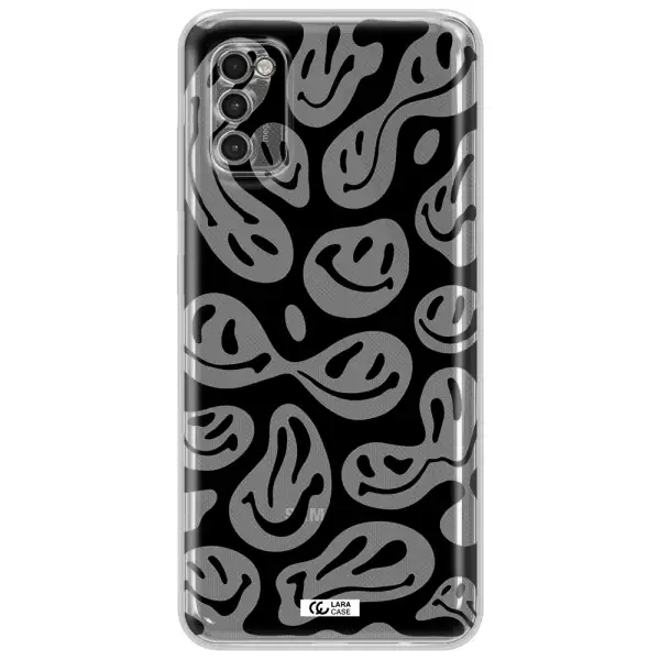 Smiley Faces Samsung A41 Clear Tpu Case