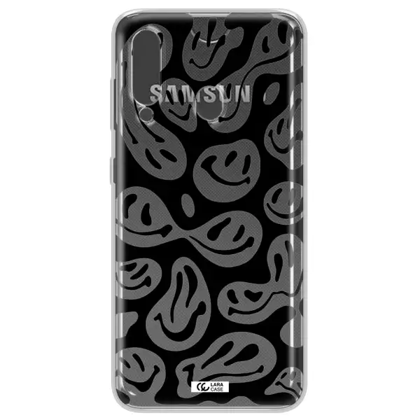 Smiley Faces Samsung A60 Clear TPU Case