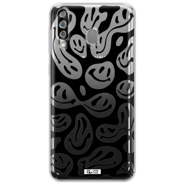 Smiley Faces Samsung M30 Clear TPU Case