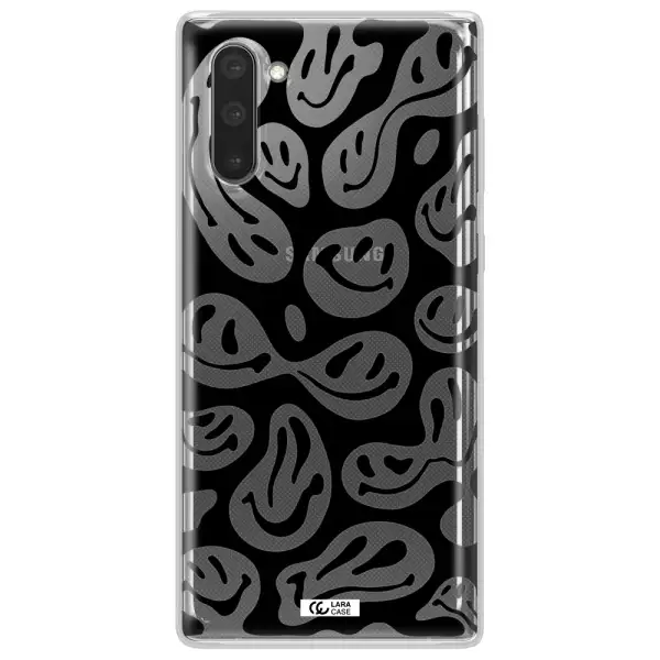 Smiley Faces Samsung Note 10 Clear TPU Case
