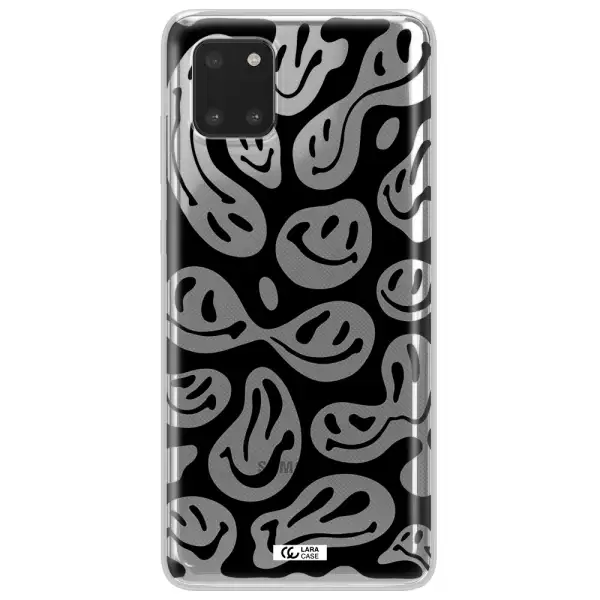 Smiley Faces Samsung Note 10 Lite Clear TPU Case