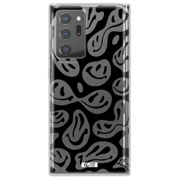 Smiley Faces Samsung Note 20 Ultra Clear TPU Case
