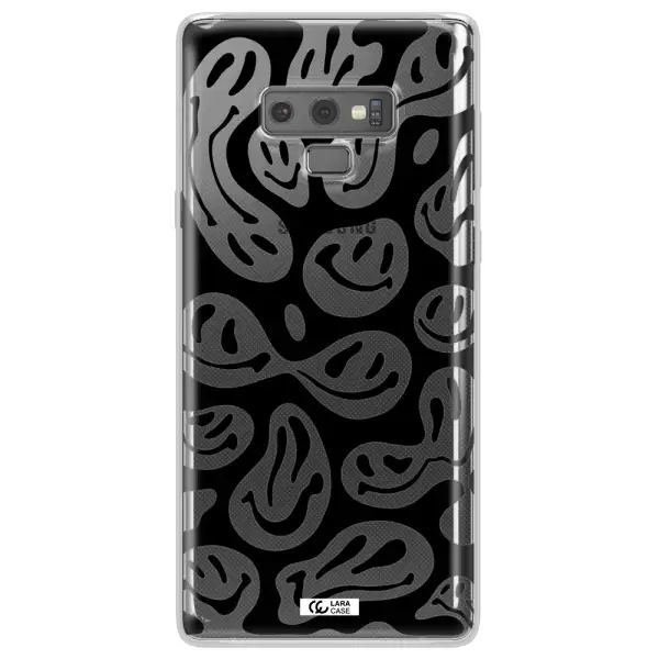 Smiley Faces Samsung Note 9 Clear TPU Case