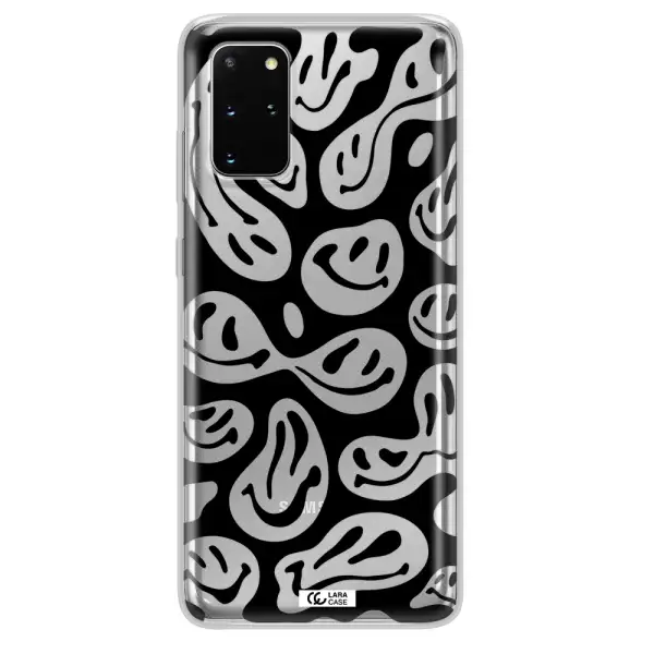 Smiley Faces Samsung S 20 Plus Clear TPU Case