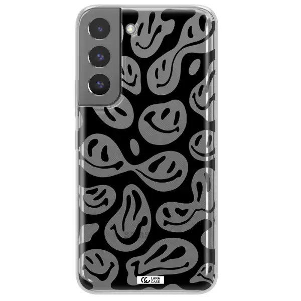 Smiley Faces Samsung S 22 Clear TPU Case