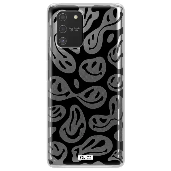 Smiley Faces Samsung S10 Lite Clear TPU Case