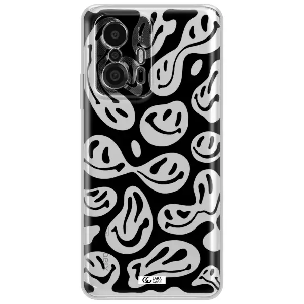 Smiley Faces Xiaomi 11T Pro Clear Tpu Case