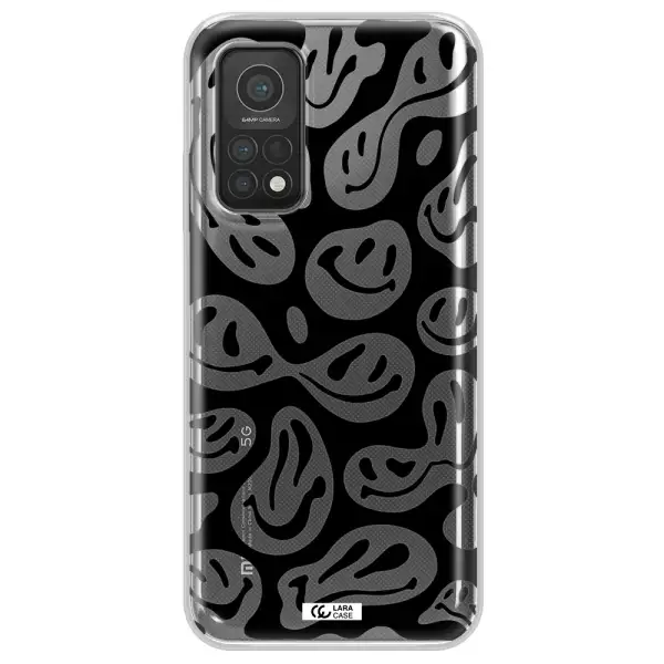 Smiley Faces Xiaomi Mi 10T Clear TPU Case