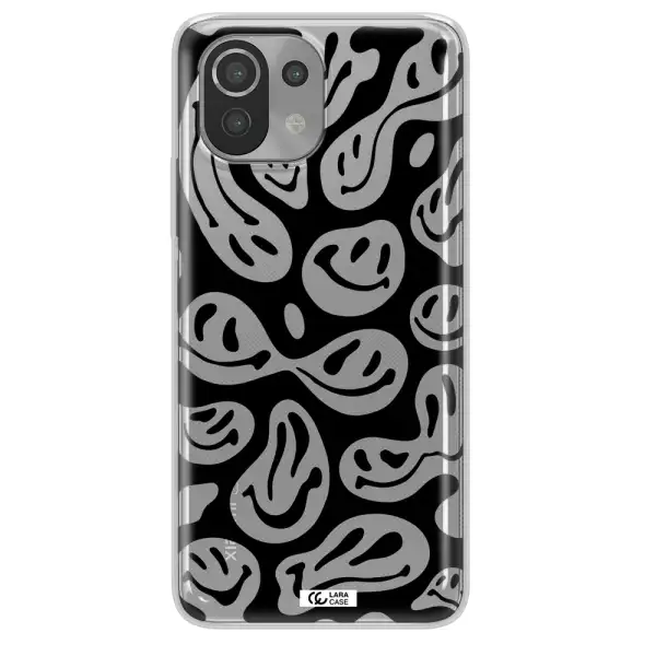 Smiley Faces Xiaomi Mi 11 Lite Clear TPU Case