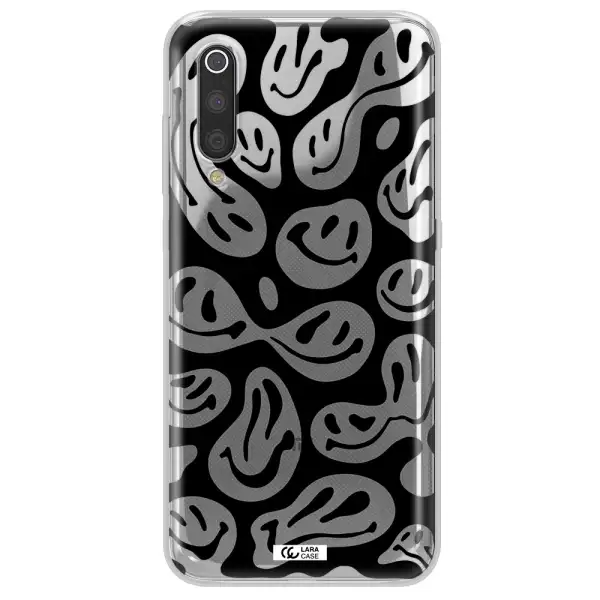 Smiley Faces Xiaomi Mi 9 Clear TPU Case