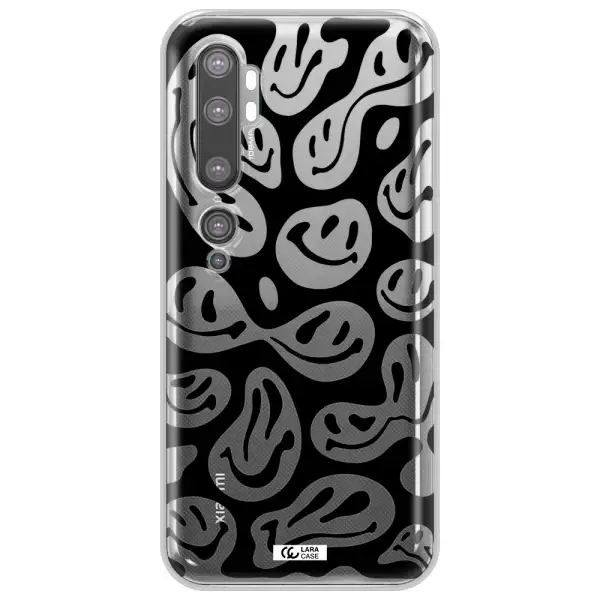Smiley Faces Xiaomi Mi Note 10 Clear TPU Case