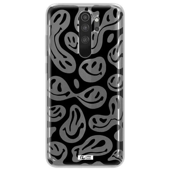 Smiley Faces Xiaomi Note 8 Pro Clear TPU Case