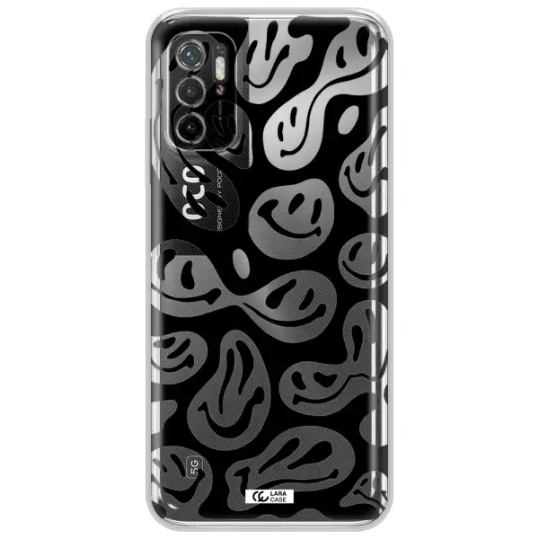 Smiley Faces Xiaomi Poco M4 Pro 5G Clear Tpu Case