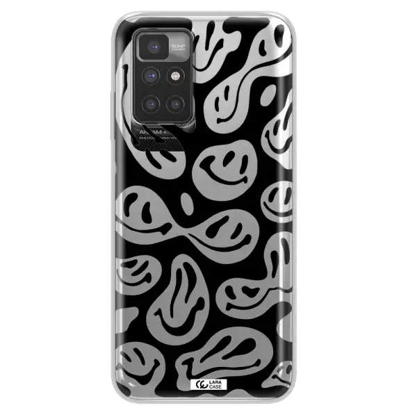 Smiley Faces Xiaomi Redmi 10 Clear TPU Case