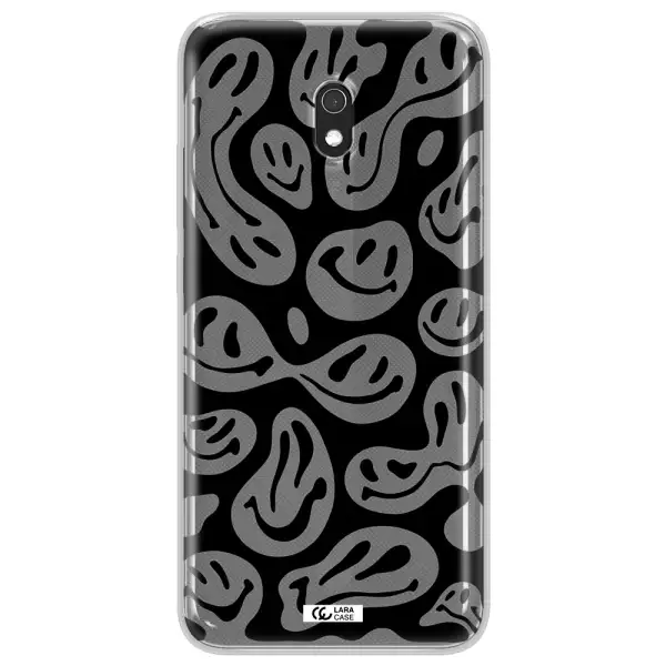 Smiley Faces Xiaomi Redmi 8A Clear TPU Case